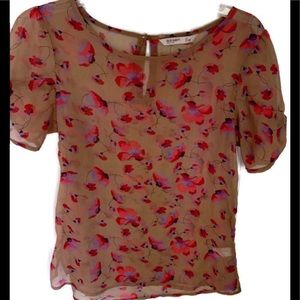 Old Navy M Sheer Blouse